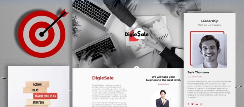 digital marketing agency website