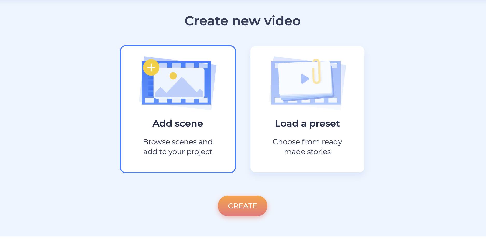Szenen zum Video hinzufügen