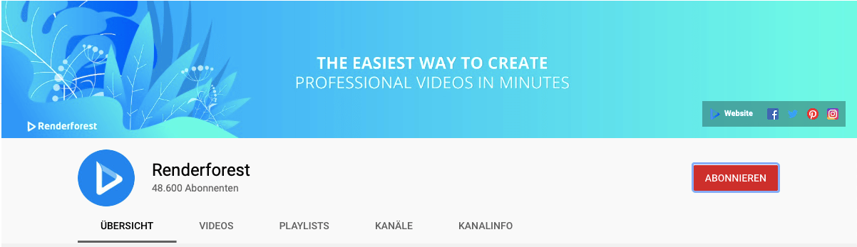 youtube chennel art beispiel