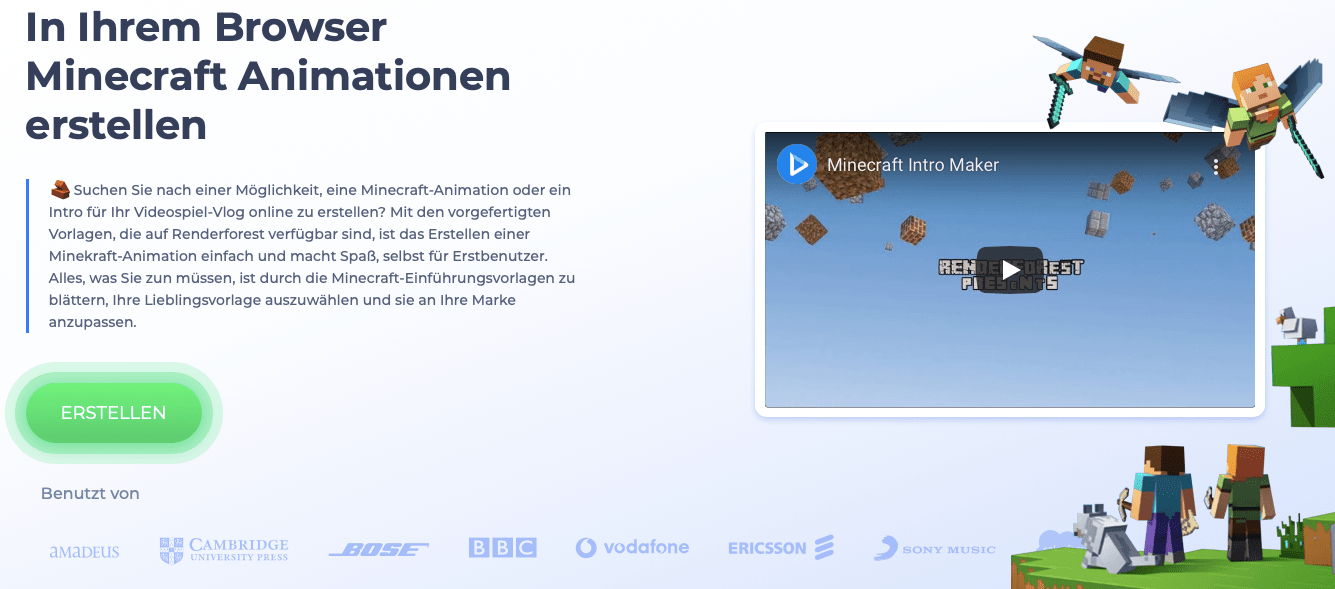 minecraft Animation erstellen