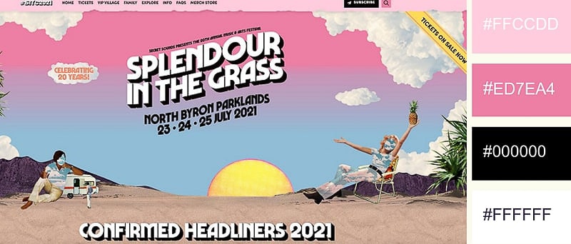 splendour in the grass color scheme