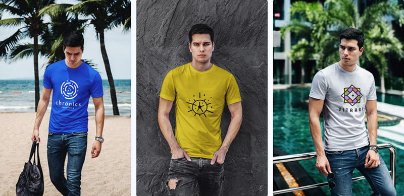 men's t-shirt mockups