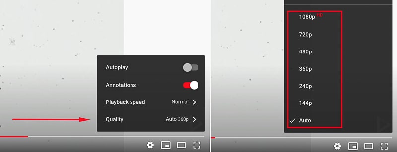 youtube video size