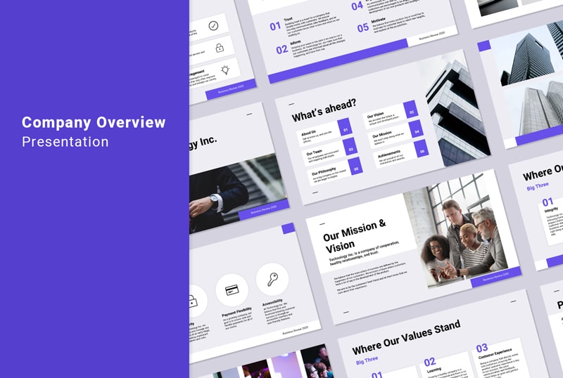 company overview slides