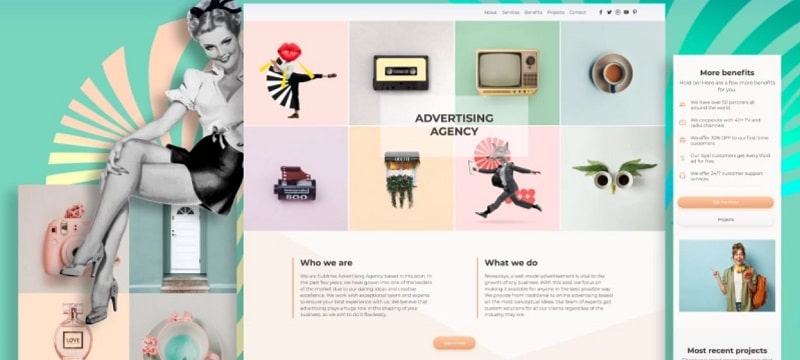 advertising agency website