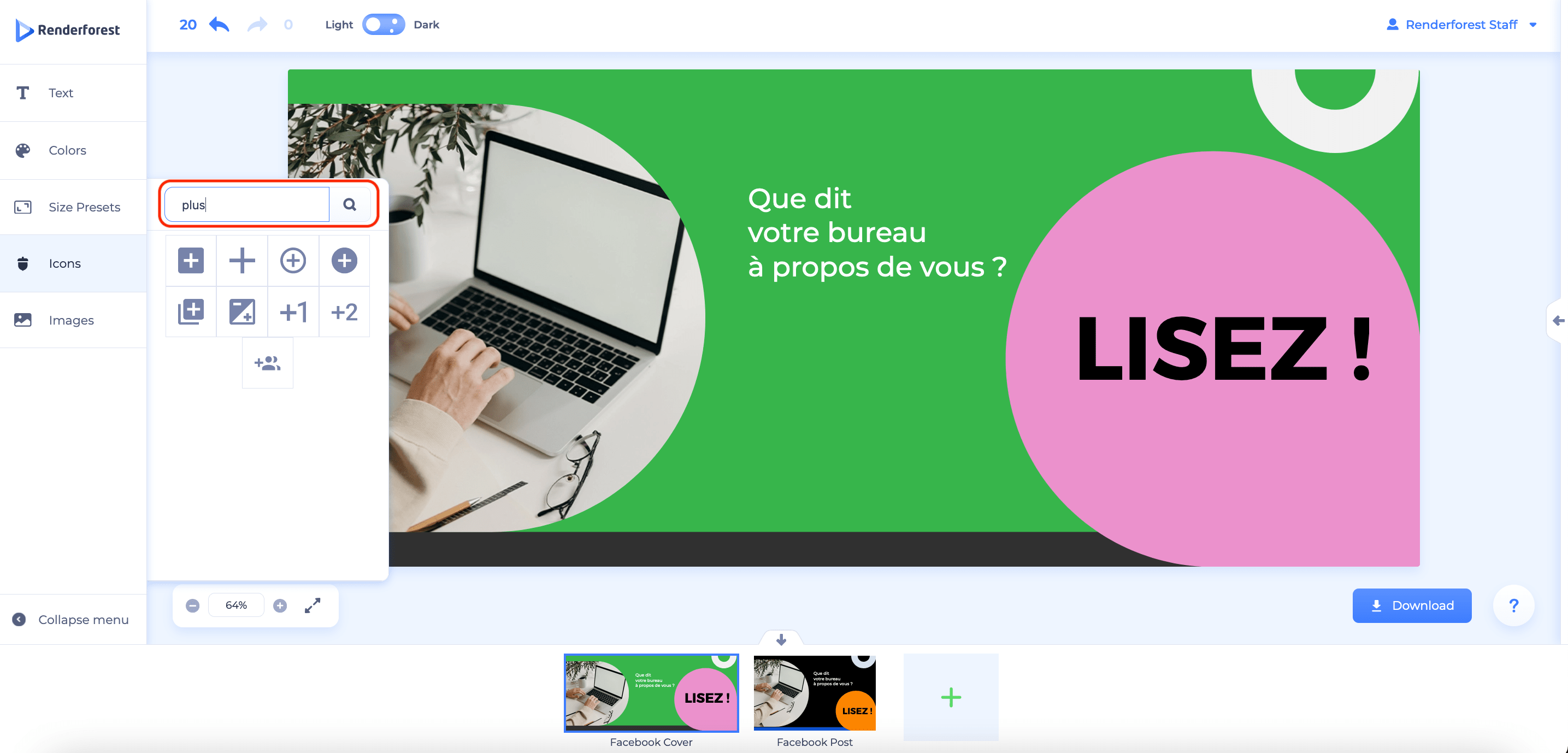 ajouter des icônes à votre design