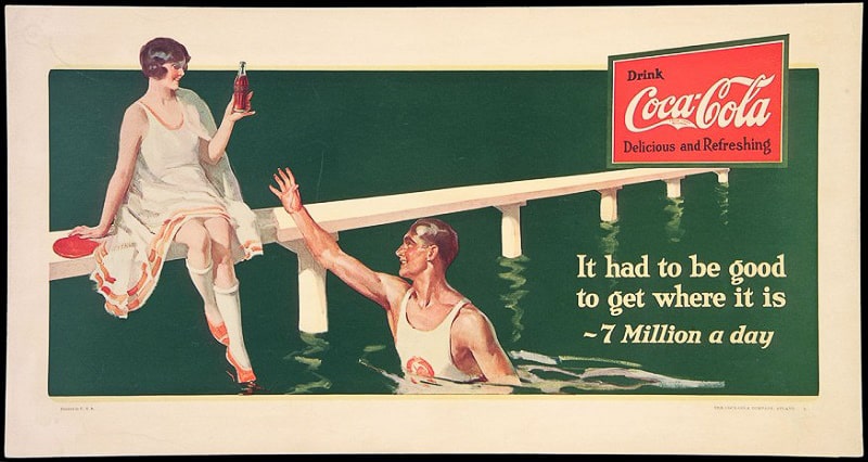 It had to be good to get where it is Coca-Cola slogan