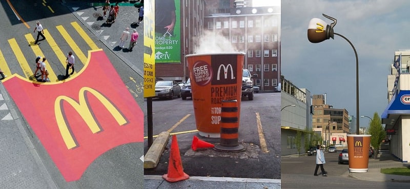 McDonald's guerilla marketing