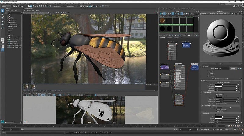 Maya Autodesk 3D animation tool