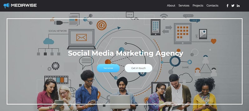 social media marketing website