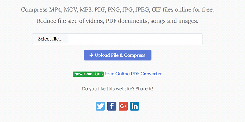 video file reducer online