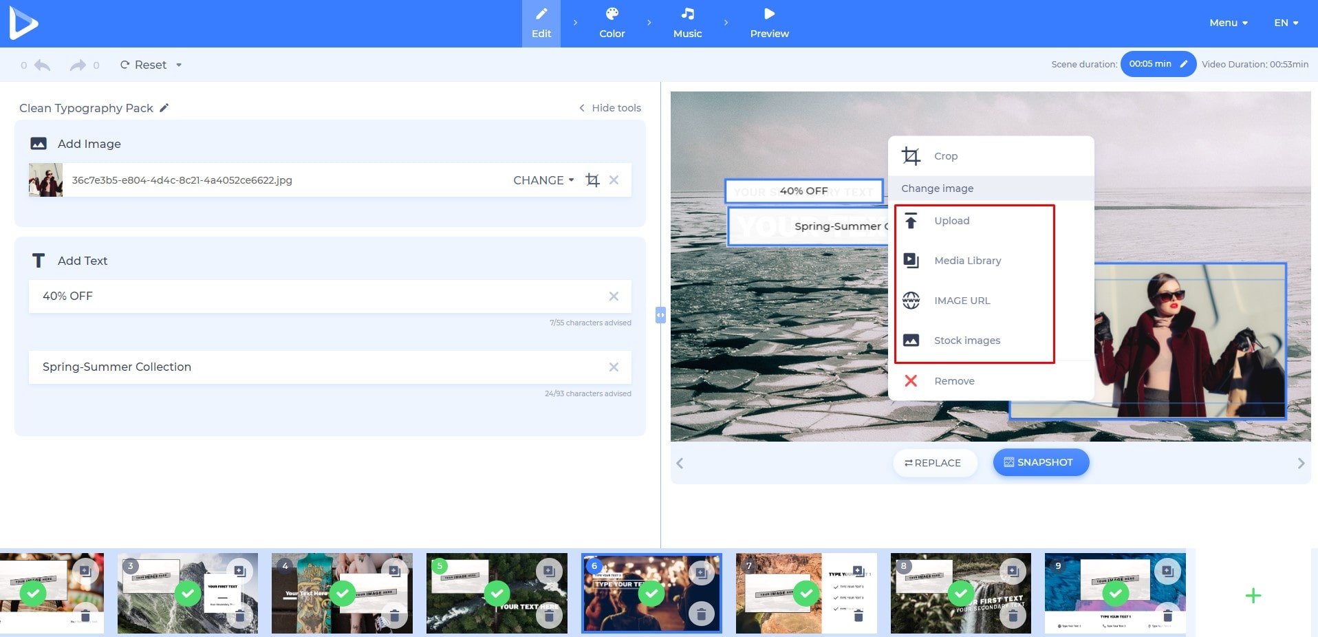 video ads editor