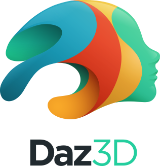 Daz 3D Logo