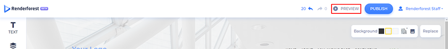 preview website online