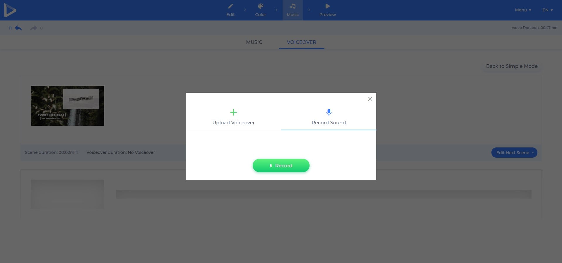 motivational video voiceover