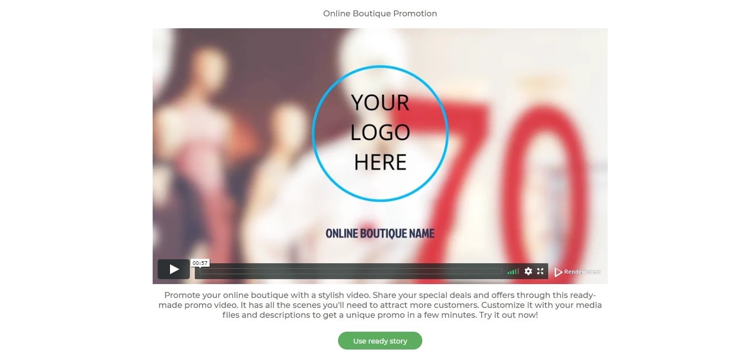 store promo online boutique