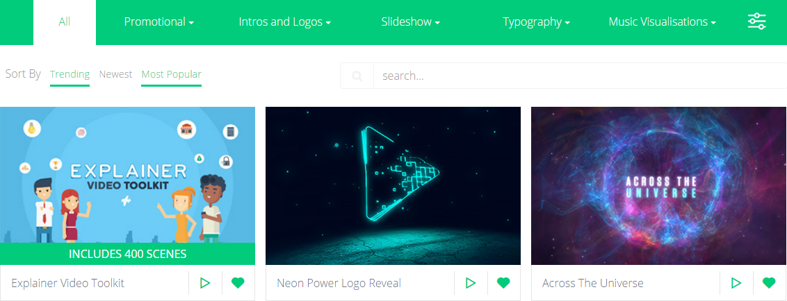 Açıklayıcı Video Şablonları