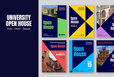 Visuels pour les portes ouvertes de l՛université