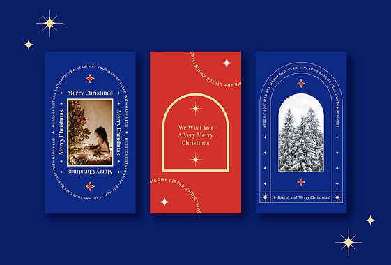 Holiday Greetings Visual Set