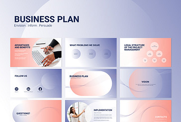 Pitch Deck de Plan de Negocios