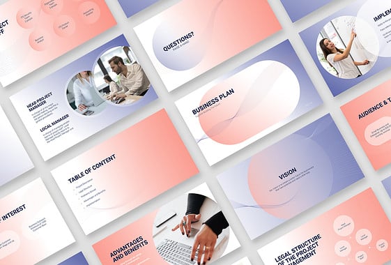 Pitch Deck de Plan de Negocios