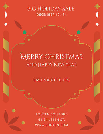 Big Christmas Sale Printables | Renderforest
