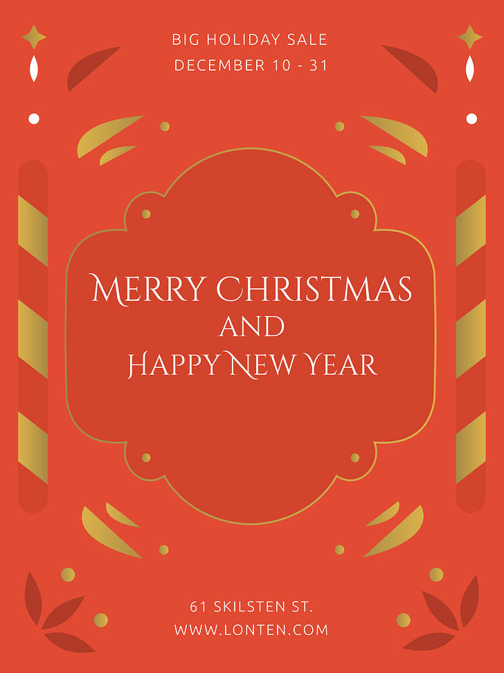 Big Christmas Sale Printables | Renderforest