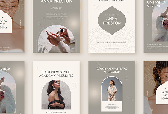 Pack promotionnel à la mode pour l՛atelier