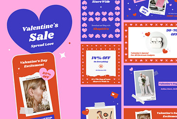 Kit de Promoción de Oferta de San Valentín