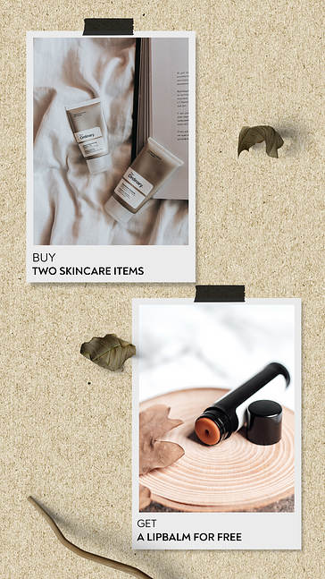 Kit de designs vintage de produits cosmétiques