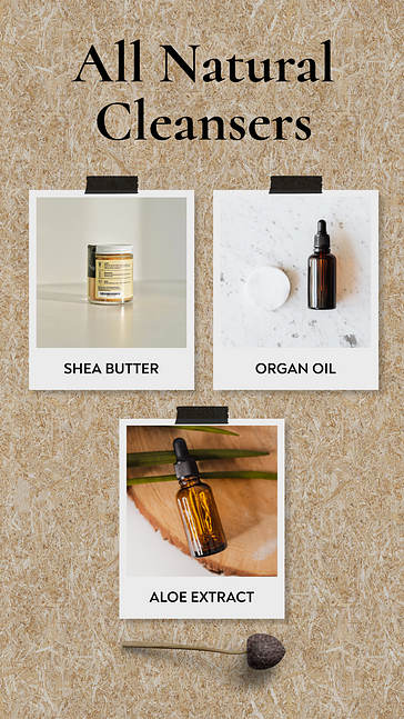 Kit de designs vintage de produits cosmétiques