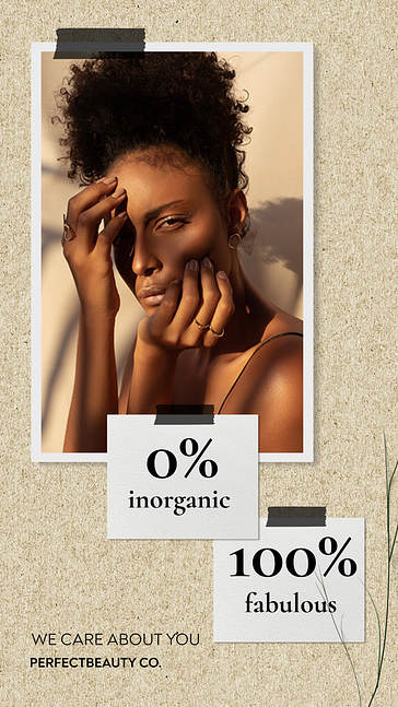 Kit de designs vintage de produits cosmétiques