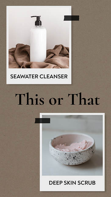 Kit de designs vintage de produits cosmétiques