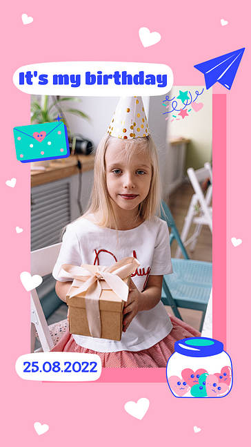 Pacote de Designs Coloridos de Aniversário