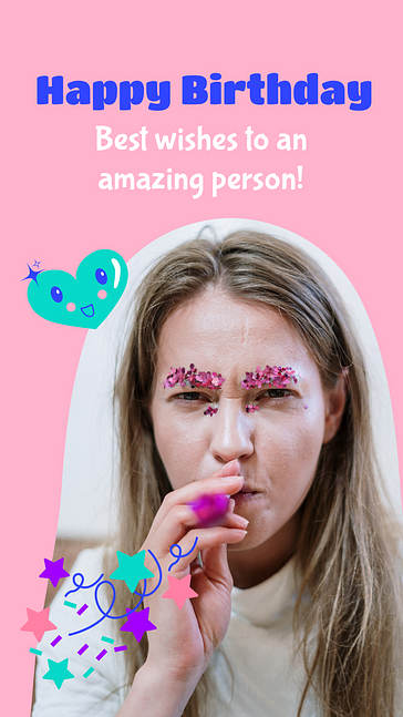 Pacote de Designs Coloridos de Aniversário