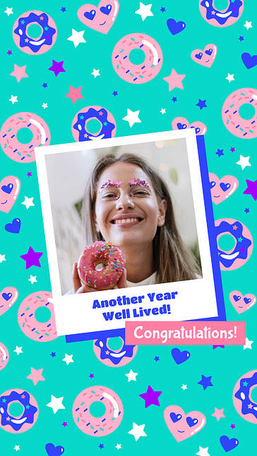 Pacote de Designs Coloridos de Aniversário