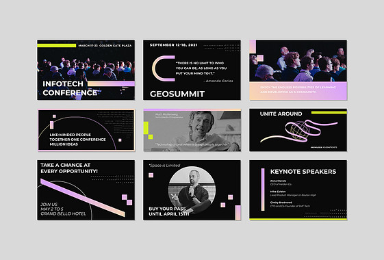 Pacote de Promoção de Evento de Tecnologia