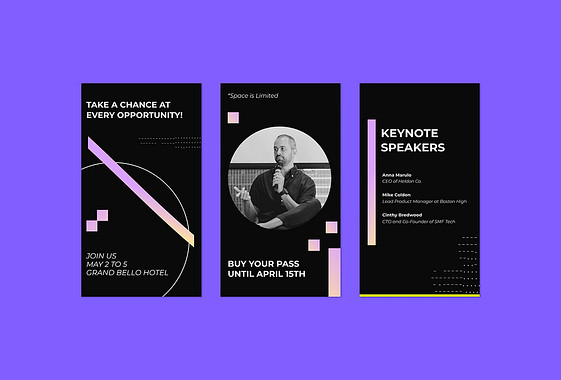 Pacote de Promoção de Evento de Tecnologia