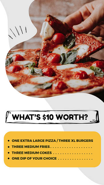 Fast Food Restaurant Promotion