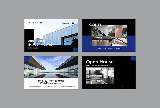 Kit de conceptions pour l'immobilier