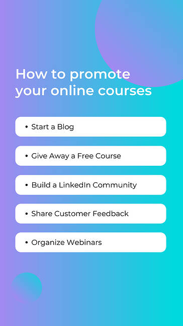 Pacote Promocional de Cursos Online