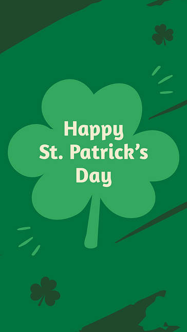 Designs promotionnels pour la Saint-Patrick