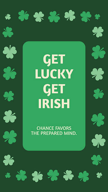Designs promotionnels pour la Saint-Patrick