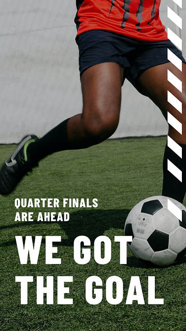 مجموعة تصميم تحت عنوان كرة القدم