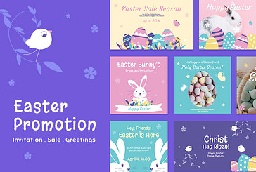 Kit Variado de Promoción de Pascua