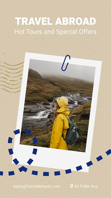 Reisebüro Werbedesigns