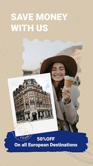 Reisebüro Werbedesigns