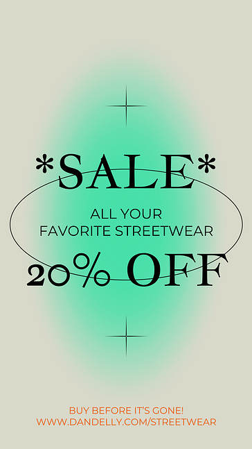 Städtische Mode Werbeset