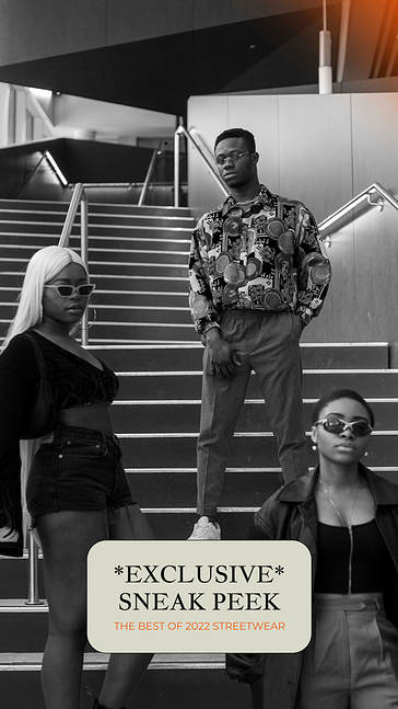 Städtische Mode Werbeset