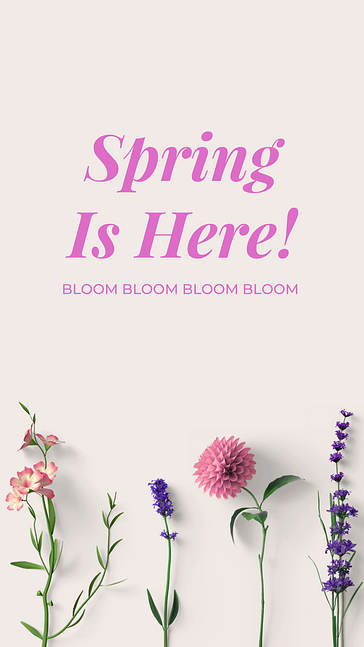 Набор дизайнов: Весенние цветы